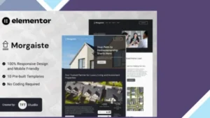 Morgaiste - Real Estate Mortgage Solutions Elementor Template Kit