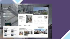 Morph - Architecture and Interior Design Elementor Template Kit