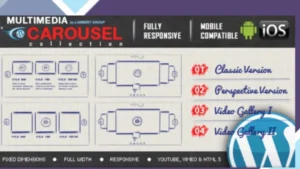 Multimedia Responsive Carousel