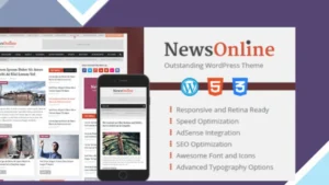 MyThemeShop NewsOnline WordPress Theme