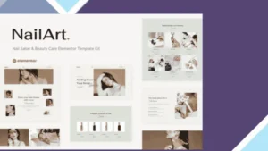 Nailart - Nail Salon and Beauty Care Elementor Template Kit