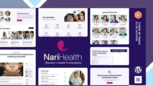 NariHealth - Womens Health Consultant WordPress Theme