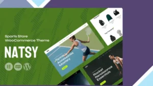 Natsy - Sports Store WooCommerce Theme
