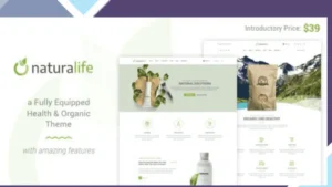 NaturaLife Health Organic Theme