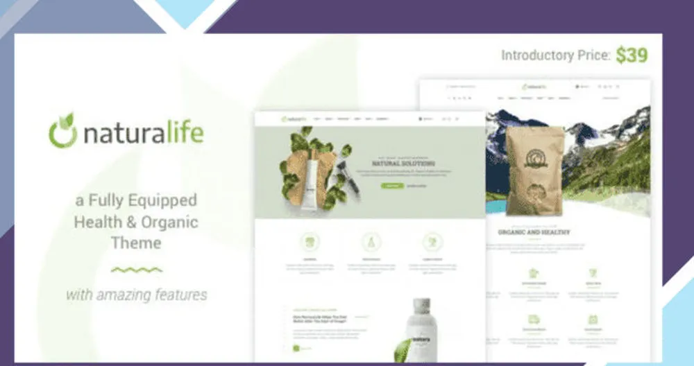 NaturaLife Health Organic Theme 1 NaturaLife Health Organic Theme