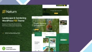 Naturn - Landscape and Gardening FSE WordPress Theme