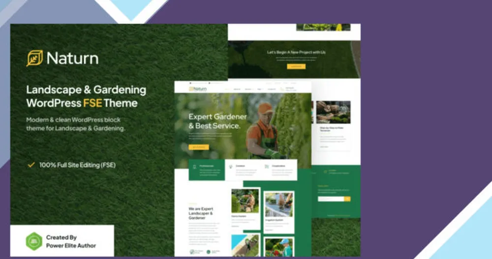 Naturn - Landscape and Gardening FSE WordPress Theme 1 Naturn - Landscape and Gardening FSE WordPress Theme