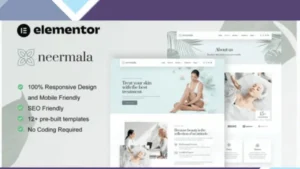 Neermala - Beauty Clinic and Dermatology Elementor Template Kit