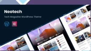 Neotech - Tech Magazine Elementor RTL WordPress Theme