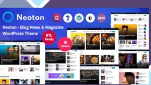 Neoton - News Magazine WordPress Theme