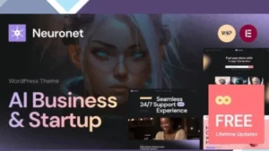 Neuronet - AI Business and Startup WordPress Theme