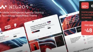 Neuros - AI Agency & Technology WordPress Theme
