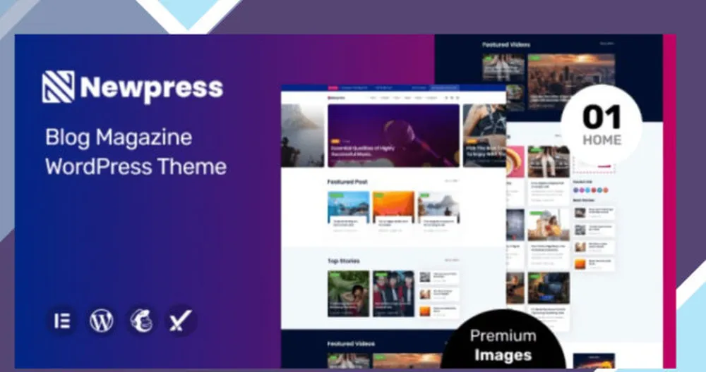 Newpress - Blog Magazine WordPress Theme 1 Newpress - Blog Magazine WordPress Theme