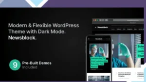 Newsblock News and Magazine Theme