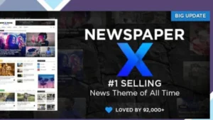 Newspaper Blog and Magazine Theme