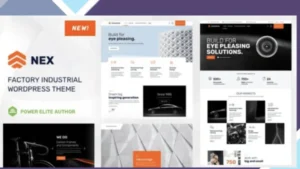 Nex - Industrial WordPress Theme