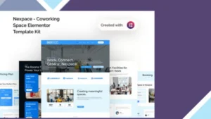 Nexpace - Coworking Space Elementor Template Kit