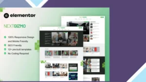 NextGizmo - Gadget News and Magazine Elementor Template Kit