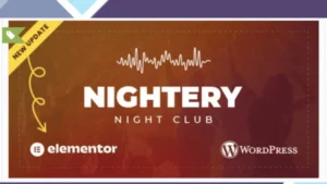 Nightery - Night Club WordPress Theme