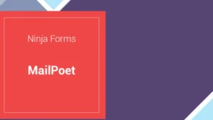 Ninja Forms MailPoet