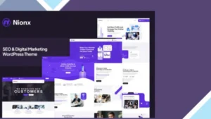Nionx - SEO and Digital Marketing WordPress Theme