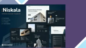 Niskala - Architercture Elementor Template Kit