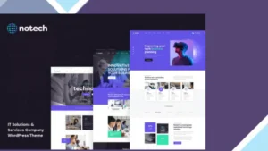 Notech - IT Solutions and Services WordPress Theme