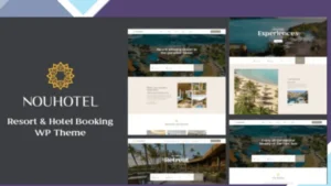 NouHotel - Resort and Hotel Booking WordPress Theme
