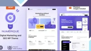 Numarique - SEO Digital Marketing WordPress