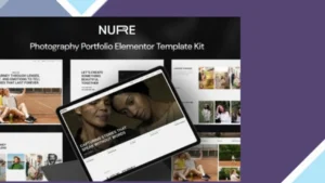 Nure - Photography Portfolio Elementor Template Kit