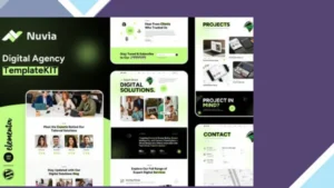 Nuvia - Digital Agency Elementor Template Kit