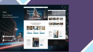 Oasis - Hotel and Resort Elementor Template Kit