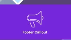 OceanWP Footer Callout