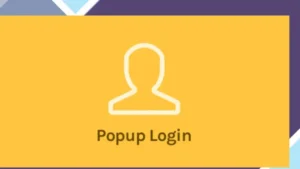 OceanWP Popup Login