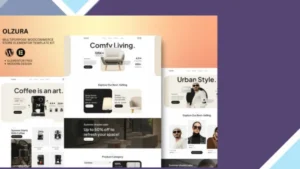 Olzura - Multipurpose Woocommerce Store Elementor Template Kit