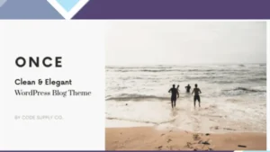 Wordpress Tools 12 Once - Clean and Elegant WordPress Blog Theme