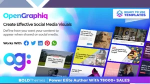 OpenGraphiq - WordPress Social Image Generator