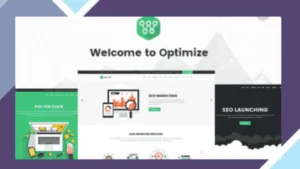 Optimize - SEO, Digital Marketing, Social Media Theme