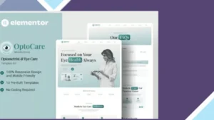 Optocare - Optometrist and Eye Care Elementor Template Kit