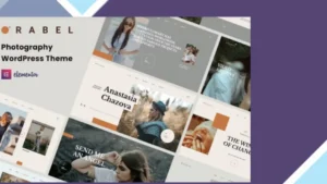 Orabel - Creative Photography Portfolio WordPress