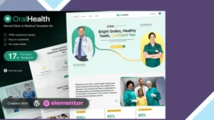 OralHealth - Dental Clinic and Medical Elementor Template Kit