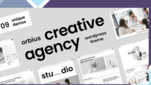 Orbius - Creative Agency and Portfolio Theme