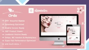 Ordo - Natural Cosmetic WooCommerce WordPress Theme