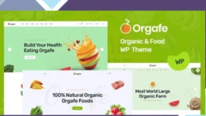 Orgafe - Organic Food WordPress Theme
