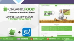 Organic Food - Farm and Food Business Eco WordPress Theme