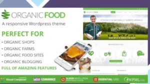 OrganicFood - Responsive WordPress Theme