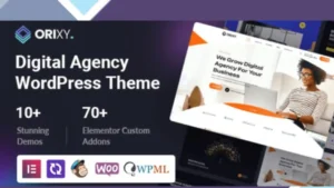 Orixy - Digital Agency WordPress Theme
