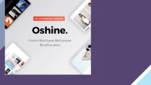 Oshine Multipurpose WordPress Theme