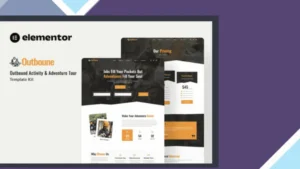 Outbone - Outbond Activity and Adventure Tour Elementor Template Kit