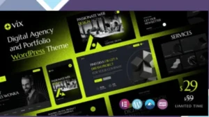 Ovix - Digital Agency and Creative Portfolio WordPress Theme